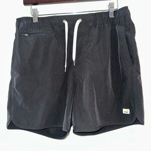 Vuori Banks Black Men's 5” Shorts Size Large